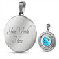 Circle Necklace Sea Turtle Lover As Above
