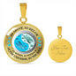 Circle Necklace Sea Turtle Lover As Above
