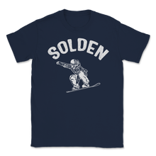 Load image into Gallery viewer, Solden Snowboarding Austria Ski Winter Snowboard Men Unisex T-Shirt