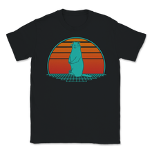 Load image into Gallery viewer, Vaporwave Groundhog Day February 2nd Funny Birthday Unisex T-Shirt