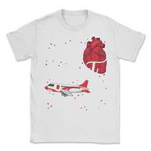 Load image into Gallery viewer, I Followed My Heart And It Led Me To Airport Traveling Unisex T-Shirt