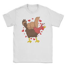 Load image into Gallery viewer, Turkey American Sign Language I Love You Thanksgiving Unisex T-Shirt