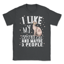Load image into Gallery viewer, Like Sphynx Cat Pastel Goth Yoga Space Psychedelic Unisex T-Shirt
