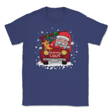Load image into Gallery viewer, Grammy Claus Truck Christmas Santa Hat Family Matching Unisex T-Shirt