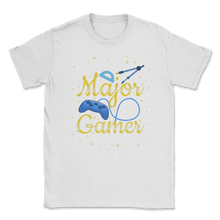 Load image into Gallery viewer, Architecture Major By Day Gamer By Night Student Video Unisex T-Shirt