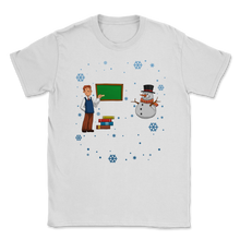 Load image into Gallery viewer, Teaching Snow Much Fun Teacher Christmas Xmas Gift Idea Unisex T-Shirt