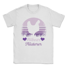 Load image into Gallery viewer, Hühner Flüsterer Landwirt Huhn Lustiges Bauer Zuhause Unisex T-Shirt