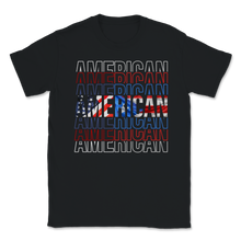 Load image into Gallery viewer, American Puerto Rican USA Flag Pride Rico Boricua Men Unisex T-Shirt