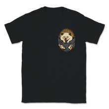Load image into Gallery viewer, Hedgehog Day Pocket Cute Animal Love Hedgehogs Pet Unisex T-Shirt