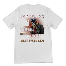 Load image into Gallery viewer, I Was Born In September My Scars Tell A Story Old Unisex T-Shirt