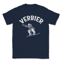 Load image into Gallery viewer, Verbier Snowboarding Switzerland Ski Winter Snowboard Unisex T-Shirt