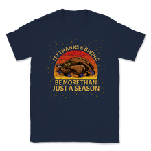 Load image into Gallery viewer, Let Thanks & giving Be More Than Just Season Vintage Unisex T-Shirt