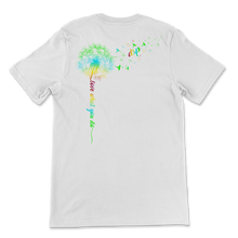 Load image into Gallery viewer, DSP Love What You Do Dandelion Flower Direct Support Unisex T-Shirt