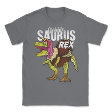 Load image into Gallery viewer, Gobble Saurus Rex Thanksgiving Dinosaur T Rex Turkey Unisex T-Shirt