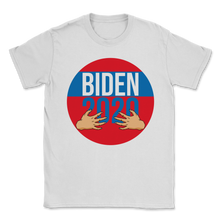 Load image into Gallery viewer, Joe Biden Hands Hug President USA 2020 Funny Political Unisex T-Shirt