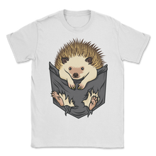 Load image into Gallery viewer, Hedgehog Day Pocket Cute Animal Love Hedgehogs Pet Unisex T-Shirt