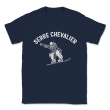 Load image into Gallery viewer, Serre Chevalier Snowboarding France Ski Winter Unisex T-Shirt