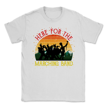 Load image into Gallery viewer, Here for Marching Band Vintage Retro Mom Marching Band Unisex T-Shirt