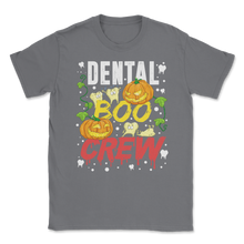 Load image into Gallery viewer, Dental Boo Crew Dentist Dental Assistant Pumpkin Unisex T-Shirt