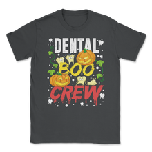Load image into Gallery viewer, Dental Boo Crew Dentist Dental Assistant Pumpkin Unisex T-Shirt