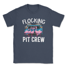 Load image into Gallery viewer, Flocking Pit Crew Flamingo Lover Racing Japanese Drift Unisex T-Shirt