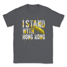 Load image into Gallery viewer, I Stand with Hong Kong Yellow Umbrella Free Fight for Unisex T-Shirt