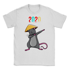 Load image into Gallery viewer, 2020 Year Of The Rat Dabbing Rat Happy Chinese New Unisex T-Shirt