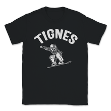 Load image into Gallery viewer, Tignes Snowboarding France Ski Winter Snowboard Men Unisex T-Shirt