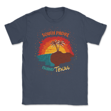 Load image into Gallery viewer, South Padre Island Beach Texas Nature Birds Dolphin Unisex T-Shirt