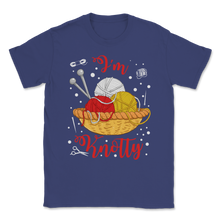 Load image into Gallery viewer, I'm Knotty Christmas Knitting Lover Queen Crochet Unisex T-Shirt