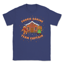 Load image into Gallery viewer, Cookie Baking Team Captain Gingerbread Bakers Merry Unisex T-Shirt