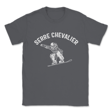 Load image into Gallery viewer, Serre Chevalier Snowboarding France Ski Winter Unisex T-Shirt