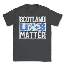 Load image into Gallery viewer, Scotland Lives Matter IndyRef2 Scottish Flag Unisex T-Shirt