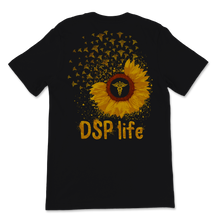 Load image into Gallery viewer, DSP Life Sunflower Direct Support Professional Nurse Unisex T-Shirt