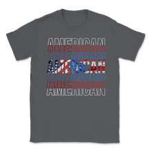 Load image into Gallery viewer, American Puerto Rican USA Flag Pride Rico Boricua Men Unisex T-Shirt