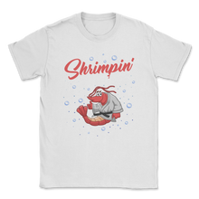 Load image into Gallery viewer, Brazilian Jiu Jitsu Shrimp Shrimpin' Ain't Easy BJJ Unisex T-Shirt