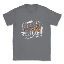 Load image into Gallery viewer, Hair Hustler Hairdresser Leopard Print Fantasy Colors Unisex T-Shirt