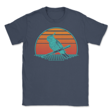 Load image into Gallery viewer, Cockatiel Birb Parrot Vaporwave Sunset Budgie Kawaii Unisex T-Shirt