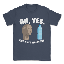 Load image into Gallery viewer, Ah Yes Enslaved Moisture Meme Water Plastic Bottle Unisex T-Shirt