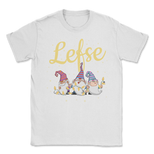 Load image into Gallery viewer, Lefse Rolling Team Gnome Christmas Norway Xmas Elf Unisex T-Shirt