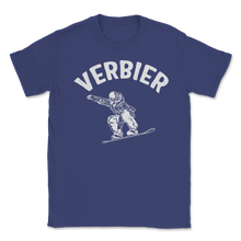 Load image into Gallery viewer, Verbier Snowboarding Switzerland Ski Winter Snowboard Unisex T-Shirt
