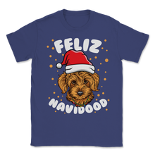 Load image into Gallery viewer, Feliz Navidood Goldendoodle Labradoodle Christmas Unisex T-Shirt
