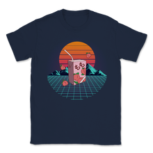 Load image into Gallery viewer, Vaporwave 90s Japanese Aesthetic Peach Juice Lover Unisex T-Shirt