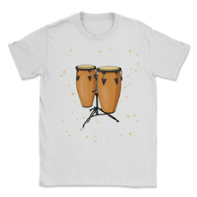 Load image into Gallery viewer, Playing Conga Is My Cardio Drum Cuba Music Tumbadora Unisex T-Shirt