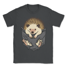 Load image into Gallery viewer, Hedgehog Day Pocket Cute Animal Love Hedgehogs Pet Unisex T-Shirt