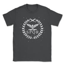 Load image into Gallery viewer, SPQR Roman Senatus Populus Que Romanus Ancient Camp Unisex T-Shirt