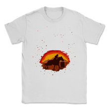 Load image into Gallery viewer, 3 Barrels 2 Hearts 1 Dream Rodeo Barrel racing Girls Unisex T-Shirt