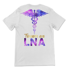 Load image into Gallery viewer, Forever A LNA Nurse Week Caduceus Space Nursing Symbol Unisex T-Shirt