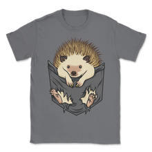 Load image into Gallery viewer, Hedgehog Day Pocket Cute Animal Love Hedgehogs Pet Unisex T-Shirt