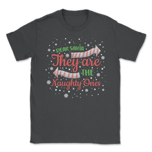Load image into Gallery viewer, Dear Santa They Are Naughty Ones Christmas Team Unisex T-Shirt